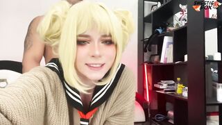 Himiko Toga and Her Hairy Slit Celebrate 18th with First Porn and Сreampie