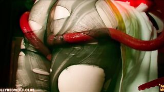 Gimmel Fucked Frieren, Who was Stuck in a Monster Mimic