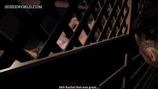 3some With Big Butt Stepmom In The Garden (3D Sexgame) NAUGHTY