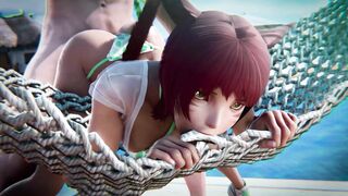 Y'jhimei - Submissive Kitty Gets Wild in the Pool