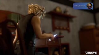 Tifa Lockhart - Cucks Cloud on Date Night for BBC