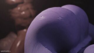 Widowmaker - Phat Ass Slut Desperate for a Rough Fuck [Black]