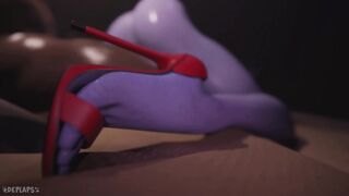 Widowmaker - Phat Ass Slut Desperate for a Rough Fuck [Black]