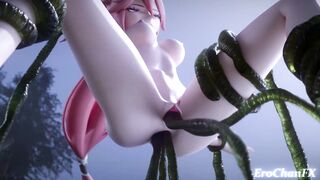 Yae Miko tentacled