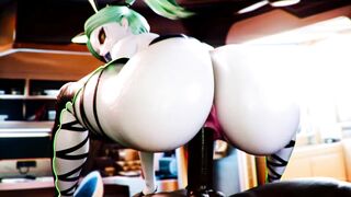 Rebecca - Round Booty Teen Won't Stop Riding [Black]
