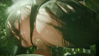 A2 - PAWG Bunny is Sex Hungry in the Jungle