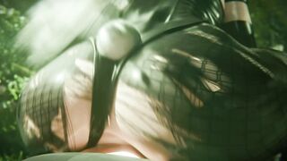 A2 - PAWG Bunny is Sex Hungry in the Jungle