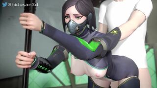 Viper Had to Hold On to Something for the Backshots