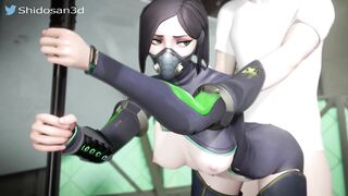 Viper Had to Hold On to Something for the Backshots