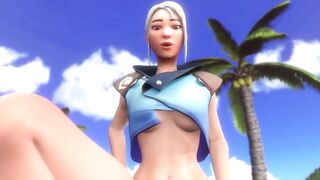 Jett Having Sex With a Stranger on the Beach