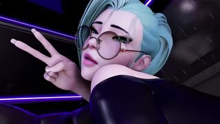 Bubble Butt Seraphine Jumping on BBC [ConseitNSFW]