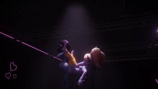 Poppy - Futanari Yordle Power Struggle on the Chair