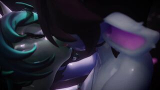 Vex - Yordle Lesbian Adventure on the Chair