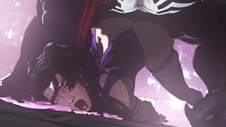 Venom Puts Slutty Mutant Psylocke in Her Place - Marvel Rivals