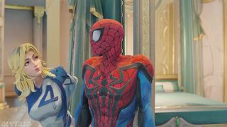 Sue Storms Invisibility is Useless on Spidey - Marvel Rivals Sex