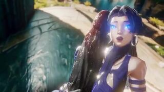 Venom Fucks Psylocke Brutally (All the Way Through) - Harcore