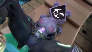 Meowskulls & Raven - Taking Turns for Your Big Dick