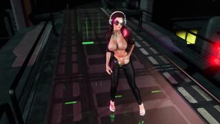 Cunning bitch Lara Croft quickly adapted after being thrown into