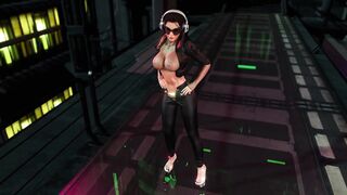 Cunning bitch Lara Croft quickly adapted after being thrown into