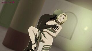 Tsunade - Black Zetsu Steals Her Away for Tentacle Fun