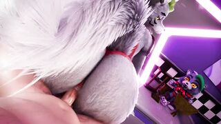 Roxy - Furry Milking You With Her Pussy and Butt Cheeks