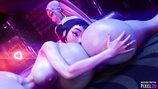 Rumi & Zoey - Worshipping the Big Phat Ass