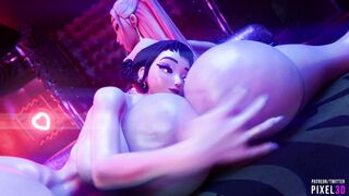 Rumi & Zoey - Worshipping the Big Phat Ass