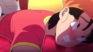 Pan & Goku ssj4 Anal