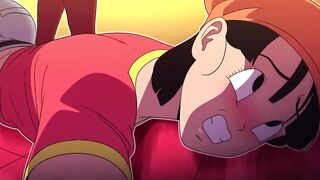 Pan & Goku ssj4 Anal