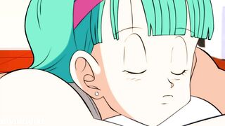 Squishy Cartoon Booty of Bulma Takes a Nap