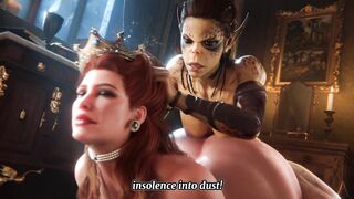 Hidden Blade - Lae'zel Relentlessly Pounding Anna's Ass [Eng