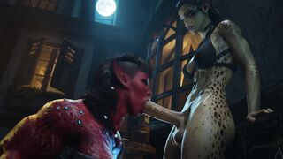 Karlach Pounded by Lae'Zel (Baldurs Gate Futanari XXX)