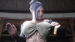 Futanari Mage Discovers Dick Growth Potion [Nyl2]