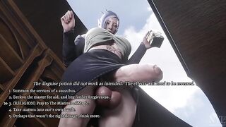 Futanari Mage Discovers Dick Growth Potion [Nyl2]