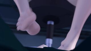Mei Hatsume footjob - My Hero Academia Anime Hentai