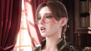 Anna Henrietta - Futa Servant Gets an Erection