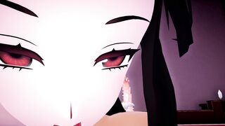 Yandere Black-Hair Girl Camisole Version